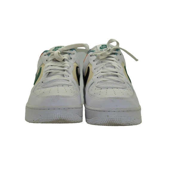 B5 Auth NIKE AIR FORCE 1 '07 LV8 EMB Wht/Malachite-Pearl Shoes DM0109-100 Size 9 - Picture 5 of 11